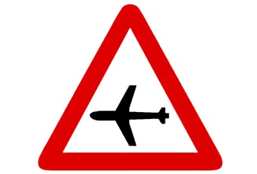 señal P-12 Aeropuerto