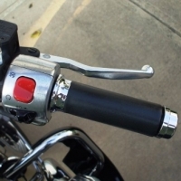 Generalmente, en las motocicletas la maneta del freno delantero se acciona con…