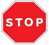 ¿Dónde hay que detenerse para cumplir la señal de STOP?