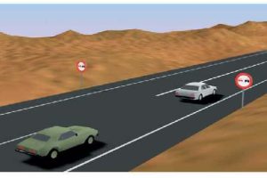 A la hora de determinar la distancia de seguridad con el vehículo que circula delante…